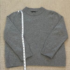 Quince cashmere Gray Crewneck Sweater